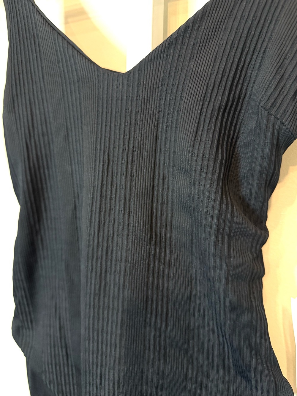 L*Space Gianna One Piece Swimsuit Black Ribbed Low Back Size S NWT - Picture 11 of 13
